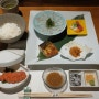 후쿠오카 자유여행 나카스 점심 맛집 일본요리 이시다 멘타이코 타이차즈케 가볼만한곳