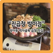 [방이동 맛집] 방이동 먹자골목 소곱창 맛집 '진곱창'