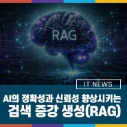 생성 AI 모델의 정확성과 신뢰성 향상시키는 '검색 증강 생성(RAG)'