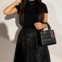 디올 레이디백 스몰 블랙 여자 명품 가방 가격 후기 + 결혼식 하객 패션 봄 데이트룩 코디