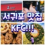 제주 서귀포 맛집 추천 서귀포시청 근처 KFC 이벤트로 가성비 있게!
