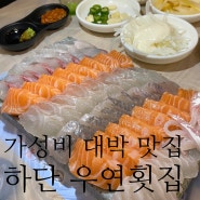 [하단 맛집]가성비 너무 좋은 웨이팅 핫플, 우연횟집