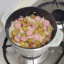 1인 가구 : 집밥 모음 (팽이버섯덮밥, 올리브 소시지 솥밥, 가지 된장 구이, 비빔국수, 달래 된장찌개, 엽떡 레시피)
