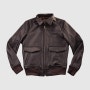 [ 위스커 ] 남자 남성 천연 소가죽 공군 파일럿 모던 캐주얼 시보리 슬림핏 숏 재킷 자켓