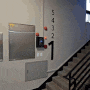 강남구 신사동 신축 건물 계단 층별 표시 스카시 간판