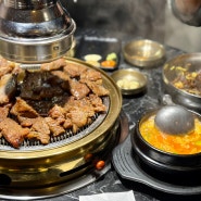 [돼지고기] 삼성역 코엑스 근처 한돈 왕갈비 숨은 맛집 ‘다이닝갈비’ (웨이팅, 주차, 메뉴추천 조합)