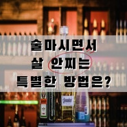 현명한 다이어트 : 술 마시면서 살 안 찌는 특별한 방법