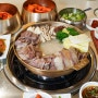 청담동 맛집 24시간 영업 삼남매설렁탕 한우 전골 수육 육회 비빔밥