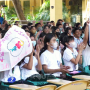 위러브유 장길자 회장님 - 필리핀 라스피냐스 국립고등학교 책걸상 200개 지원