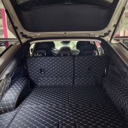 [샤오토]EV6 트렁크매트 장착(차박매트)