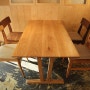 oak square table
