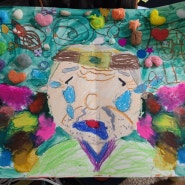 6세 울산이의 방문미술 그림샘 내돈내산 후기