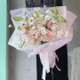 브라이덜샤워 꽃다발 / 꽃팔찌 / 꽃화관 / 생화꽃장식 / 광흥창역 꽃집