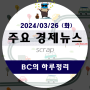 03월 26일(화)-BC의 하루정리(성남에 타조가 나타났어요?)