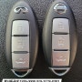 2009년식 NISSAN 닛산 ALTIMA 알티마 자동차키를 INFINITI 인피니티 G35 스마트키로 키제작 키복사하는 과정과 방법.
