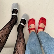 성수동 수제화 발편한 메리제인 신상 구두 MESH MARYJANE SHOES