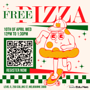 [특별 이벤트] 4월 10일 수요일, 유학네트가 피자 쏜다!