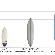 서프보드의 사이즈는 어떻게 선택해야 할까?