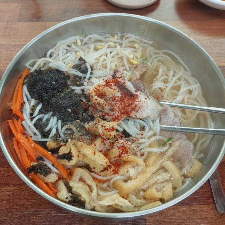 제주조천 고기국수맛집 면주막 제주본점