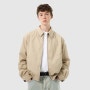 [ 위스커 ] 남자 남성 양면 리버시블 자켓 재킷 숏 짧은 캐주얼 모던 심플 루즈핏 해링턴 봄 가을 간절기 클래식 유행 인기