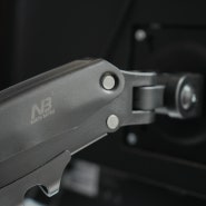 노스바유 NB H100 싱글 모니터암 모니터 거치대 설치 사용 후기