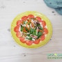 간단 지중해식식단 오징어요리 유자청소스 오징어샐러드 오징어참나물무침