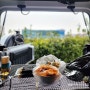 망원시장의 먹거리와 망원한강공원 차크닉(떡볶이, 튀김, 꼬마김밥)