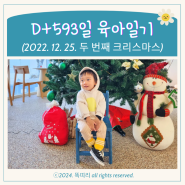 D+593일 19개월 아기 두 번째 크리스마스 셀프 촬영 크리스마스 어린이날 선물 추천