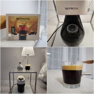 네스프레소 커피머신 버츄오 팝 캡슐 코코넛 화이트 사용 후기