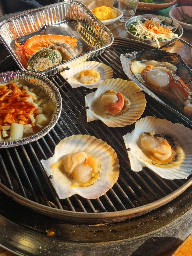 을왕리 여수 회 조개구이 하나 SET '회+조개구이' 푸짐한 한상 메뉴 추천 : 네이버 블로그