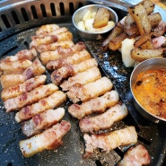 [용원맛집] 고기가 참 맛있는 "용원 촌놈고기집" / 용원삼겸살맛집