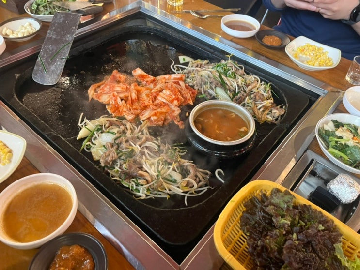 풍경돌판구이 성남본점오리요리
