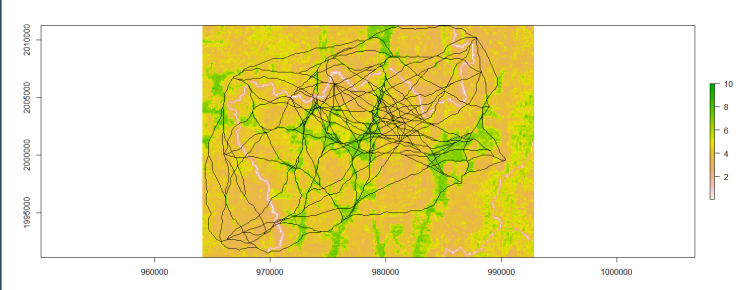 [R] least cost path / cost surface, network : 네이버 블로그