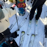 1월 인생 첫 스키 (무주스키장)