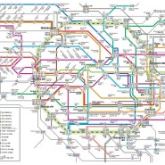 일본 도쿄 지하철 패스권 총정리 및 지하철 노선도 최신본(메트로패스, 교통카드)