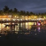 [호이안] 나홀로 베트남자유여행 / 호이안 : 호이안 투본강 야경, 소원배&소원등, 밤의 시장풍경