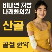 골절약 산골가루 처방을 서울에서 비대면으로 받으려면