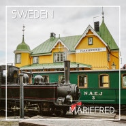 스웨덴 여행 | 마리에프레드: 스웨덴 스톡홀름 근교 소도시 여행지, 마리에프레드 일정 추천, 증기기관차와 그립스홀름 성 방문기