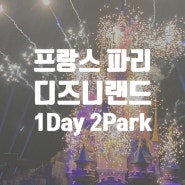 파리 여행 디즈니랜드 파리 1Day 2Park 드론쇼 불꽃놀이