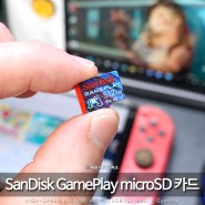 마이크로 SD카드 추천 SanDisk GamePlay microSD 카드의 속도를 정복하라!