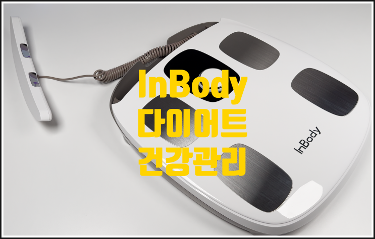 인바디 체중계 | 인바디 건강한 생활습관 2024 다이어트 : 네이버 블로그