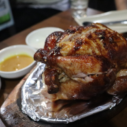 용산 이영자 맛집 한남동한방통닭 (주말 웨이팅)