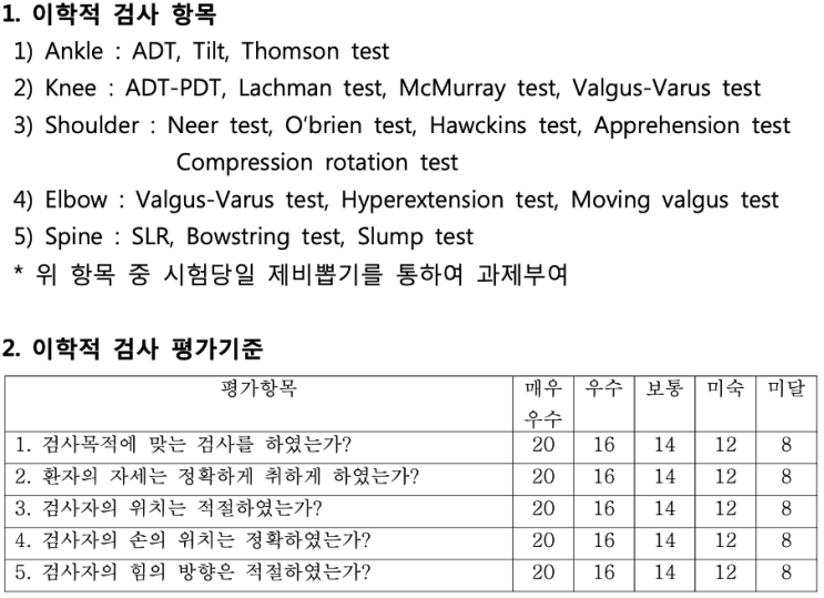 AT 자격시험 이학적검사 발목 편 - ADT, Tilt, Thomson test [스터디] : 네이버 블로그