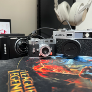 이제는 레트로 카메라 된 삼성 ST66, 미녹스 라이카 M3, 야시카 Y35