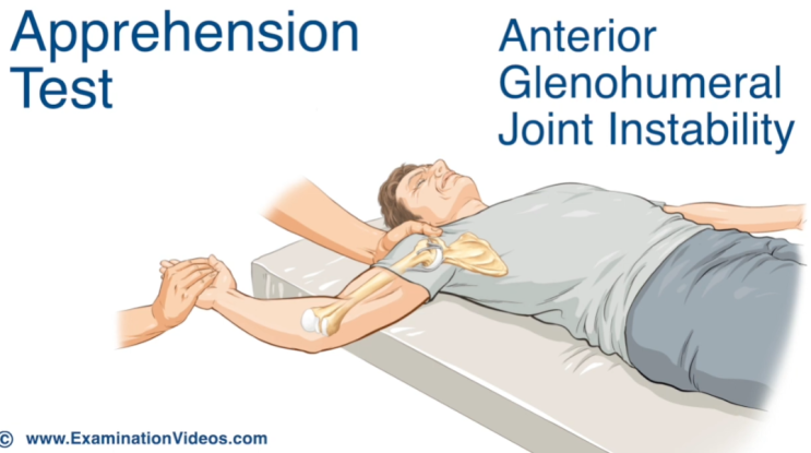어깨 스페셜 테스트(shoulder special test)-Apprehension test, Relocation test ...