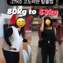 [느루 다이어트 7편] -27kg 고도비만 탈출 술&외식편 (~4/19 비공개)