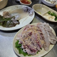 대전 회맛집 문창동 다리위오징어 : 오징어, 숭어, 광어