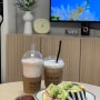 신흥동카페 산자푸 커피배달 카페,360 으로 정착
