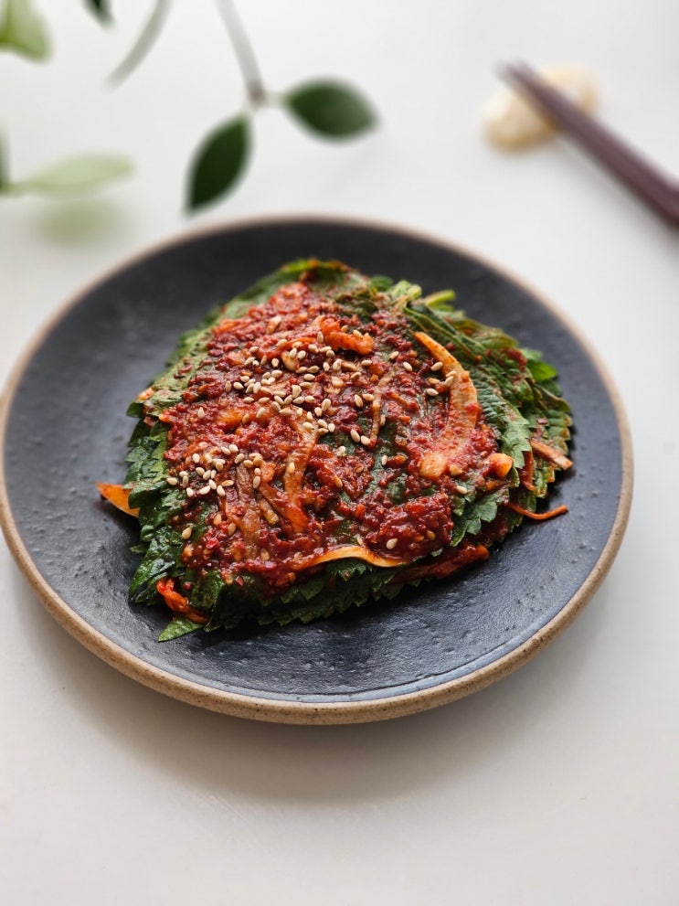 깻잎김치 만드는법 생깻잎 김치 깻잎양념장 깻잎요리 밑반찬 만들기 : 네이버 블로그