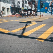 주말의 성수동 인파는 정말 대단하다.